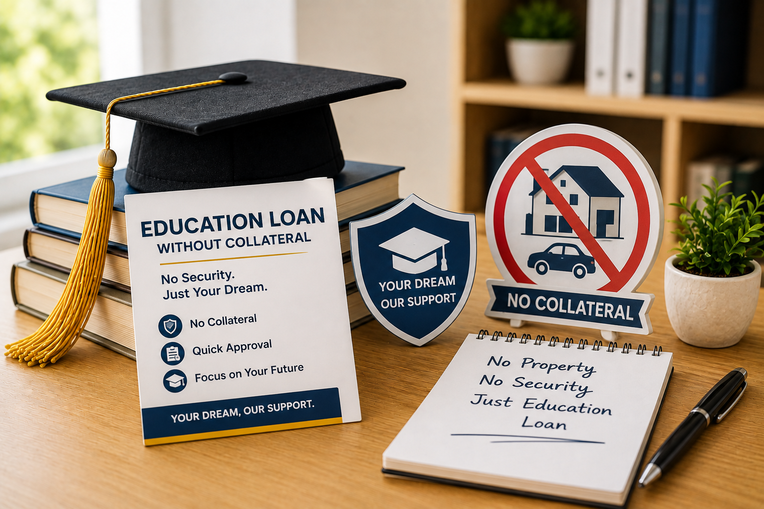 Education Loan Without Collateral For Abroad Studies